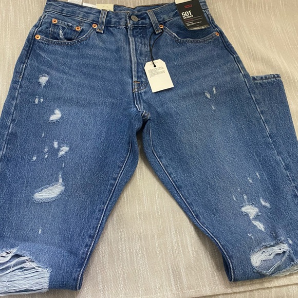NWT 501 skinny jeans - Picture 2 of 8